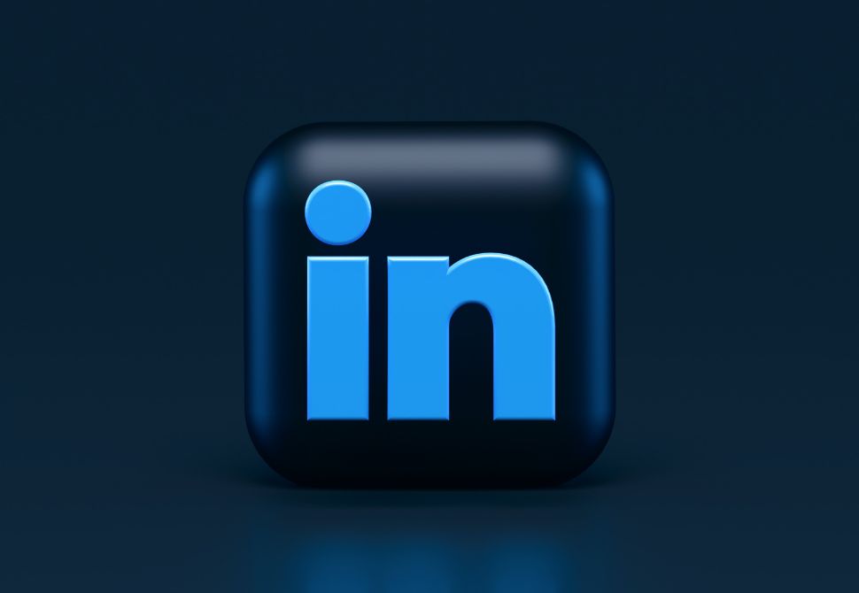 A graphic of the Linkedin logo