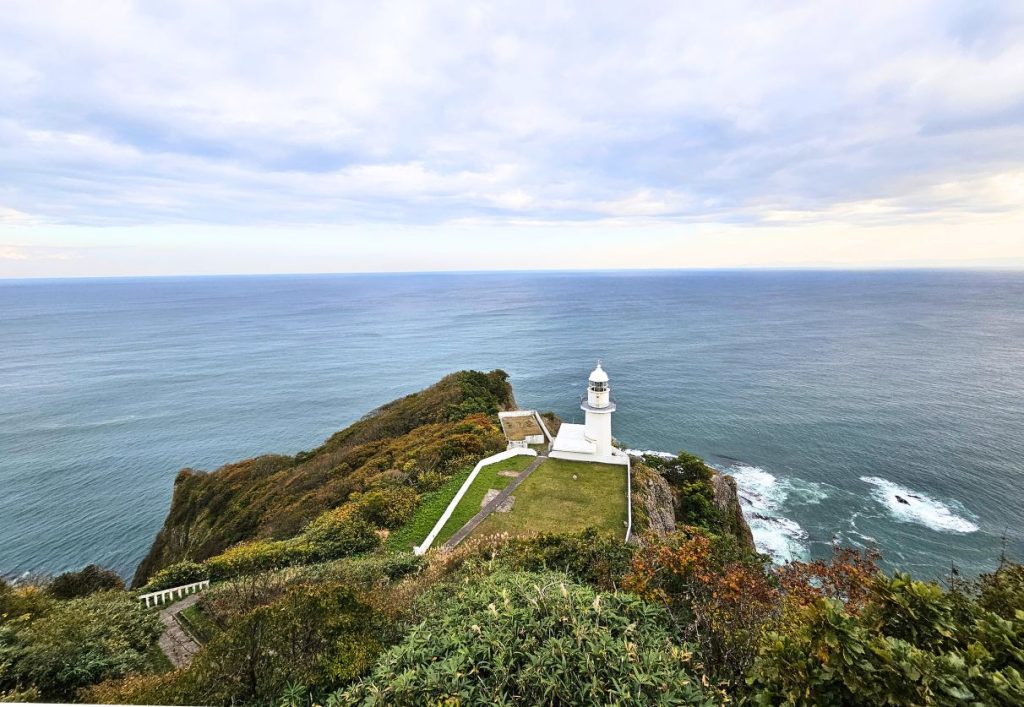 cape chikyu is a southern facing cape on hokkaido - day trips from sapporo