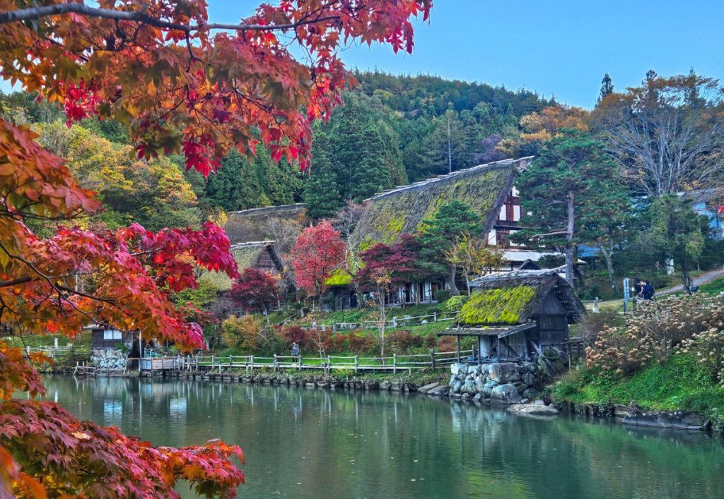 Hida no Sato in autumn