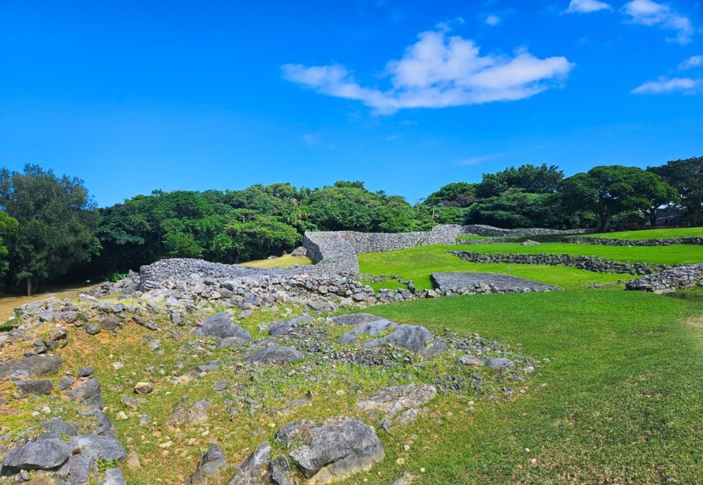 Some more ruins at the Nakijin castle site